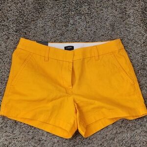 J. Crew Women's Vibrant Orange Shorts